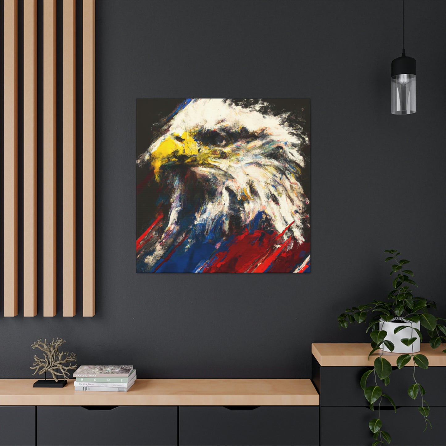 "Eagle in Emotionality" - Canvas