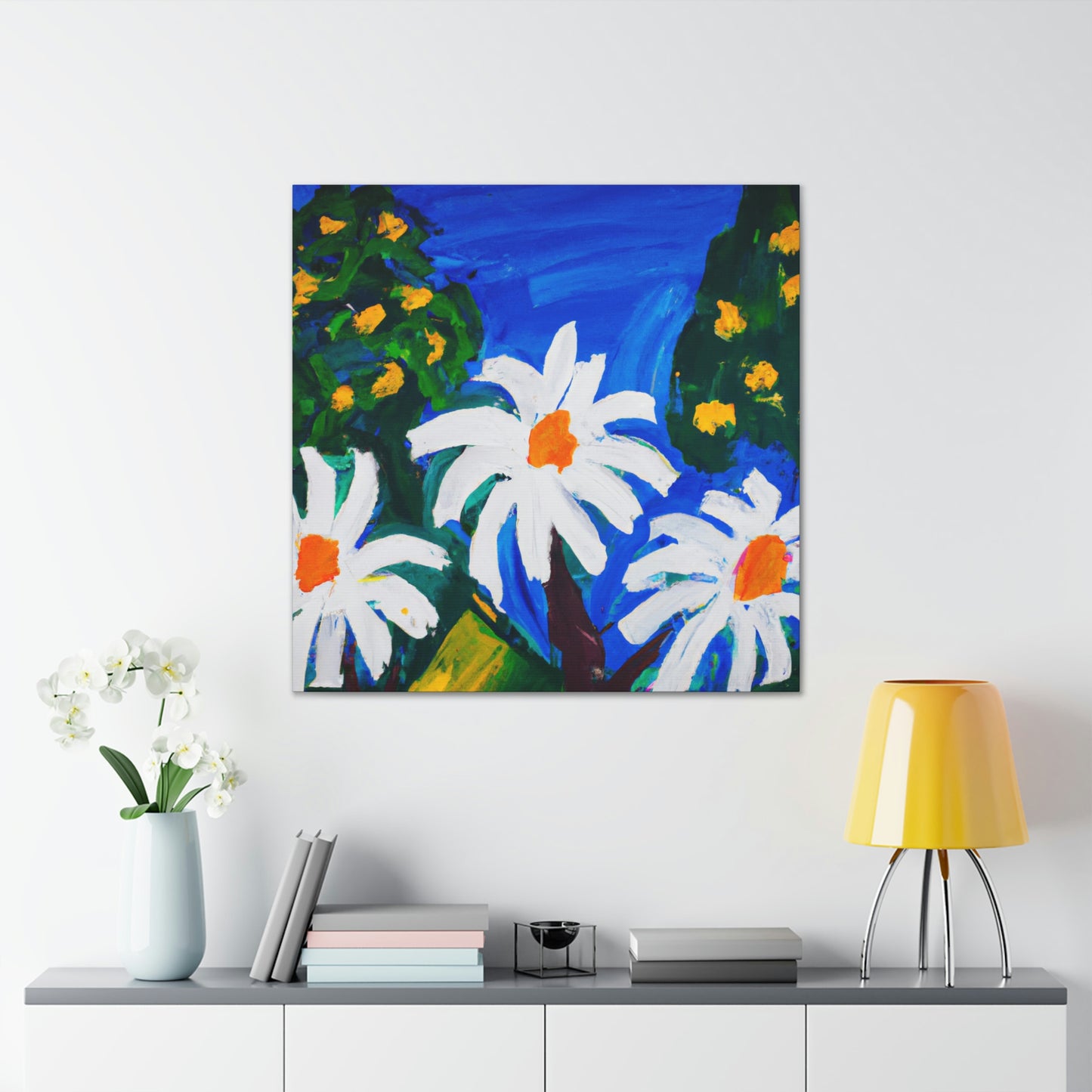 Daisy - Expressionistic Dream - Canvas