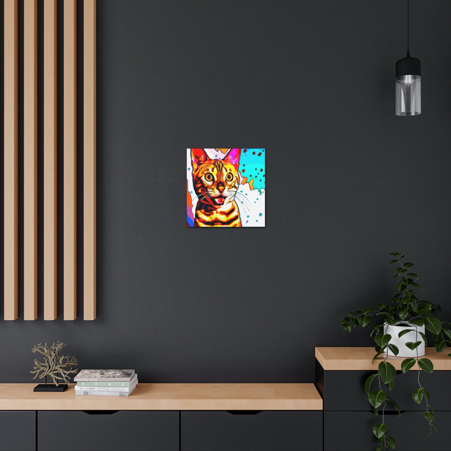 Bengal in Pop Art - Canvas