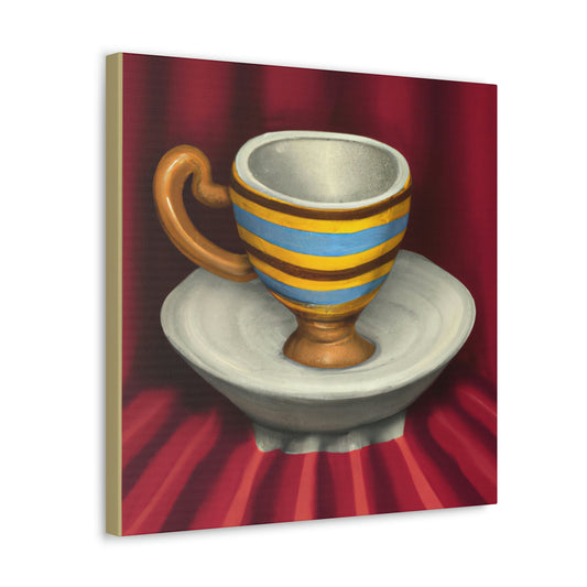 Coffee Cup Neoclassicism - Canvas