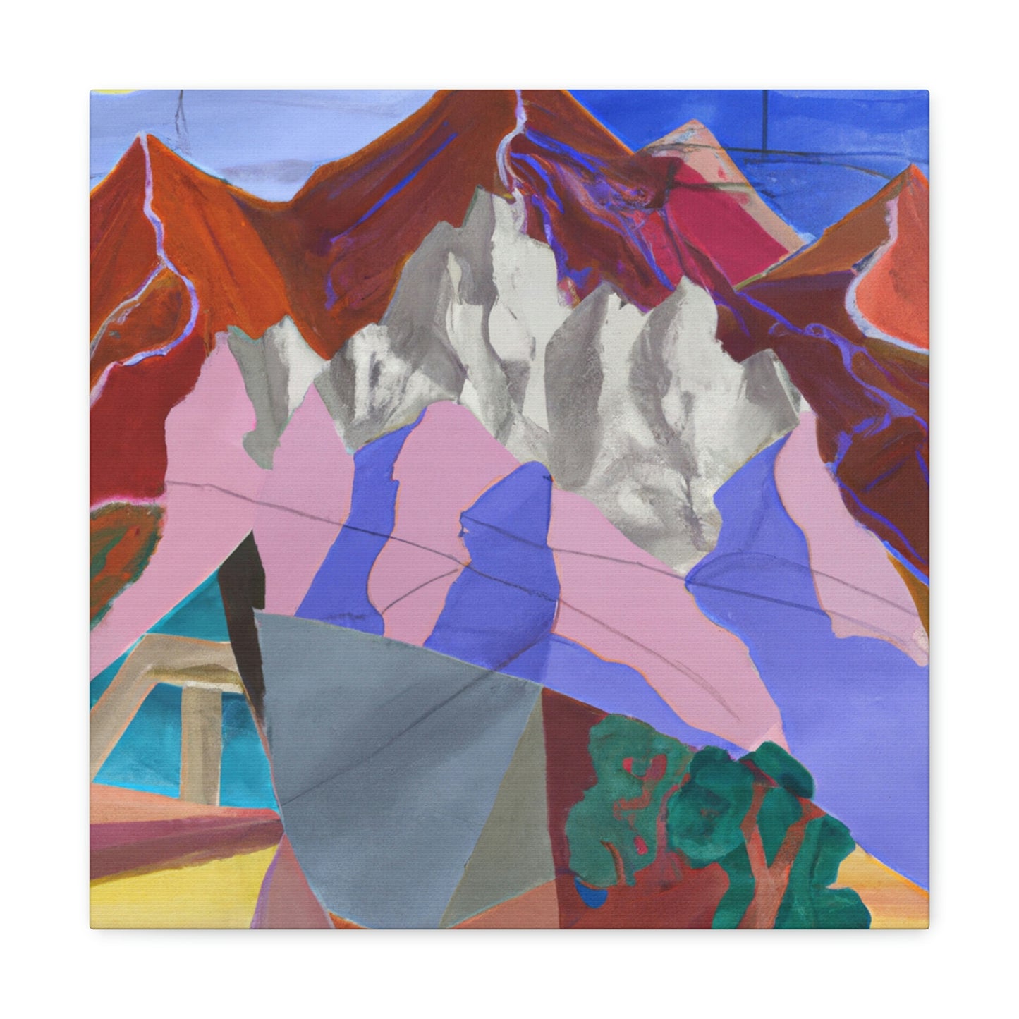 "Mountains of Imaginings" - Canvas