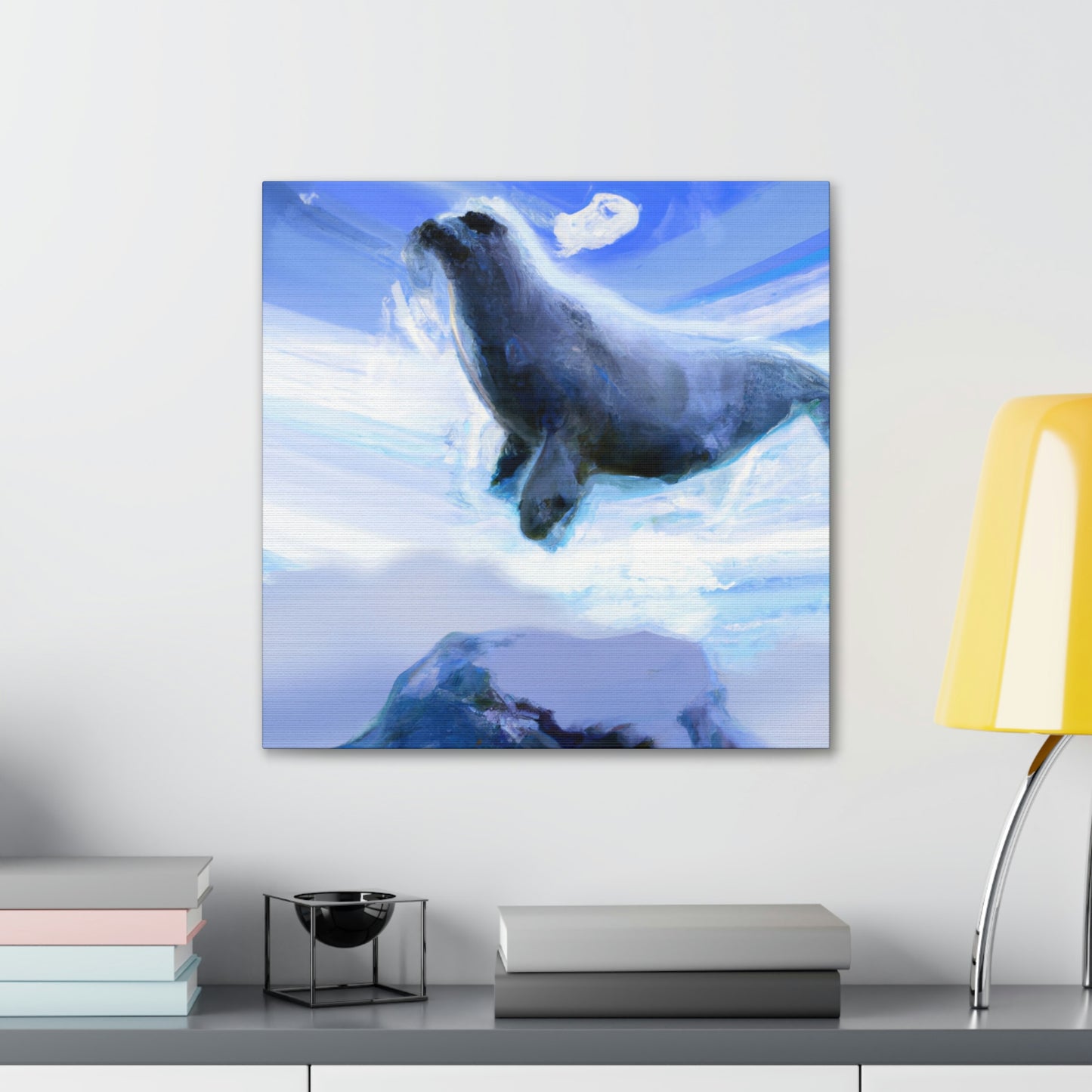 Harp Seal Ballet Dance - Canvas