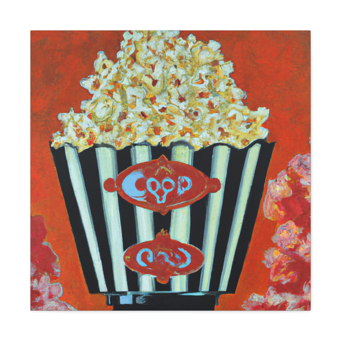 "Surreal Seas of Popcorn" - Canvas