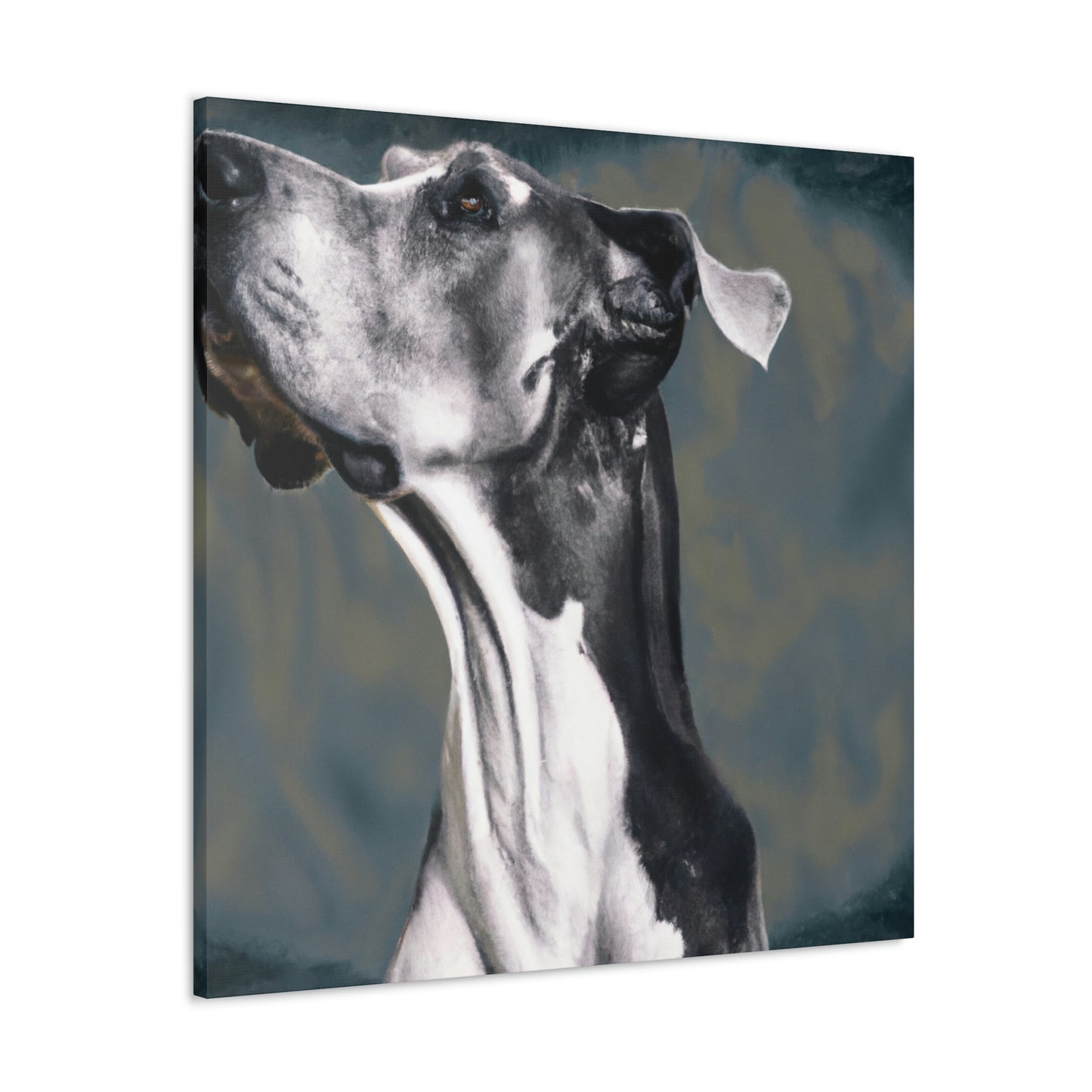 "Great Dane in Baroque" - Canvas