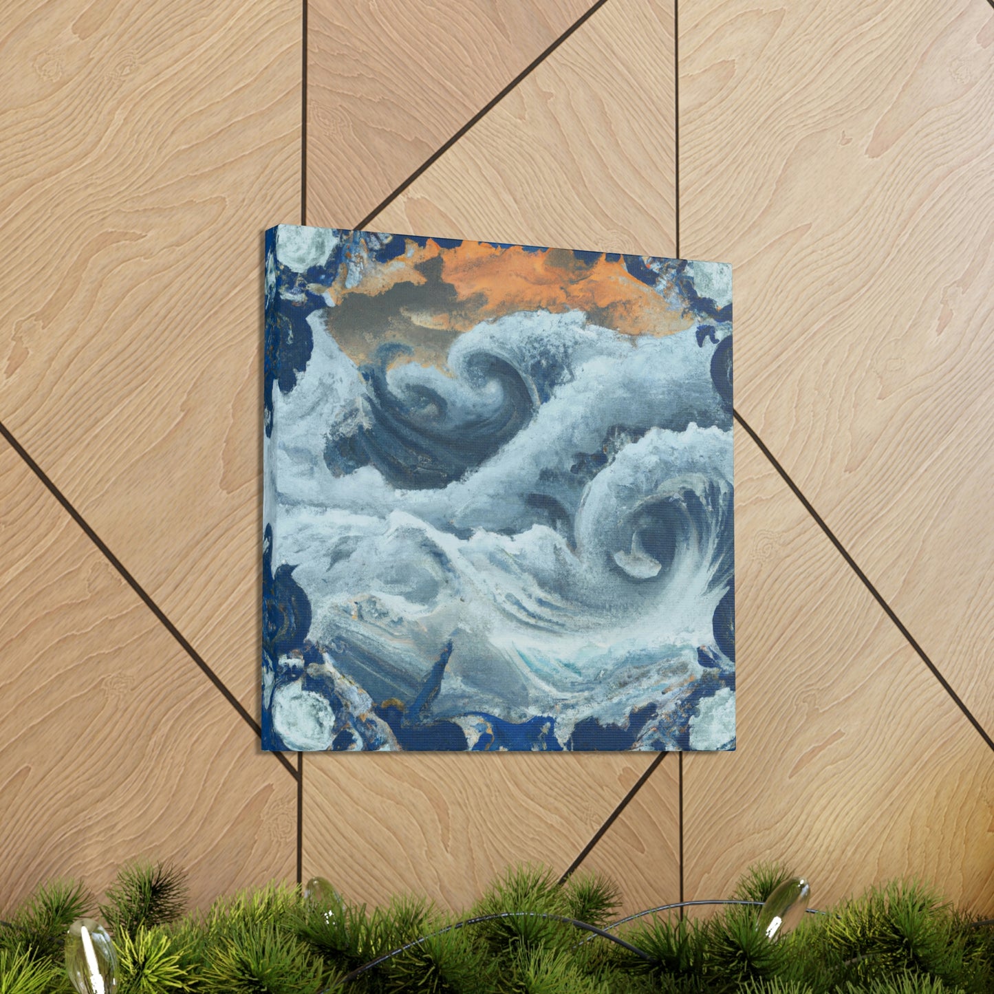 "Sailing the Waves - Canvas" - Canvas