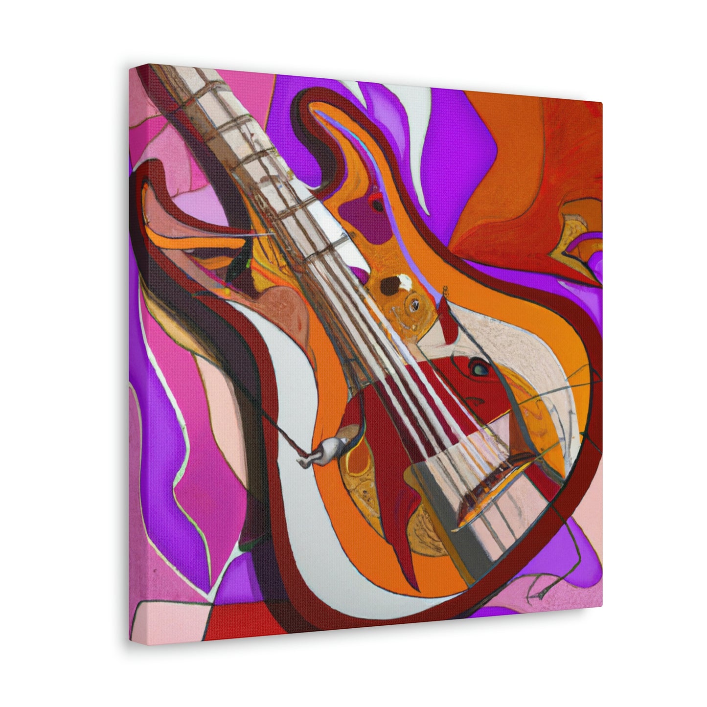 "Guitar Bass Groove". - Canvas