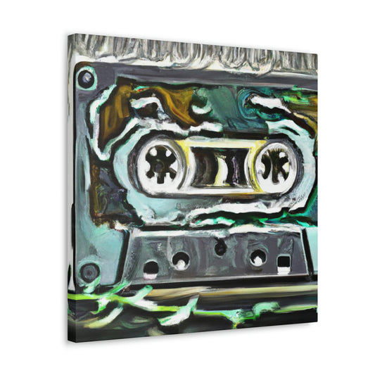 "Tape Memory Revival" - Canvas