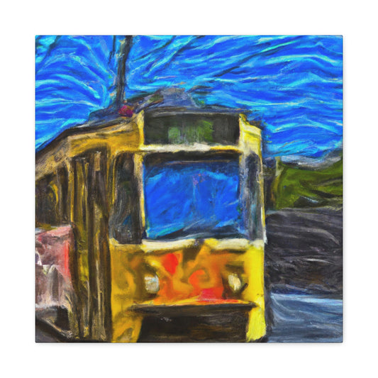 "Tram of the Future" - Canvas