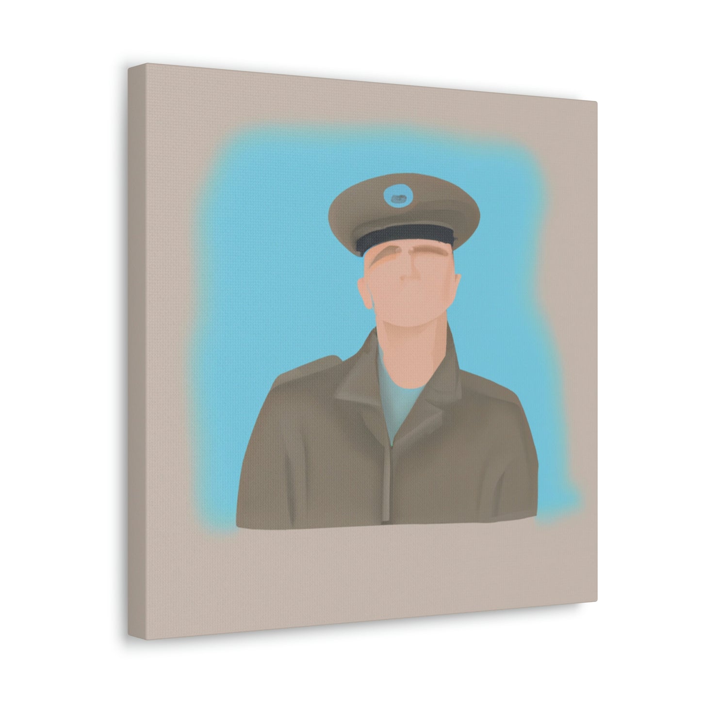 Pilot in Profilescape - Canvas