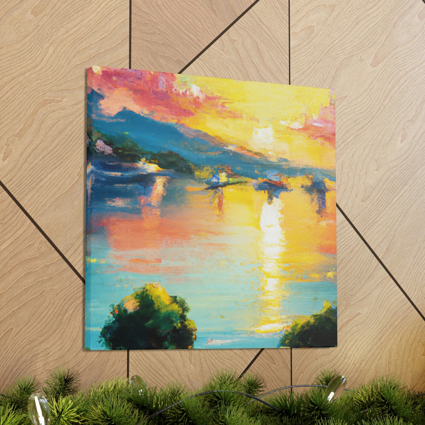 Radiant Reflections of Joy - Canvas