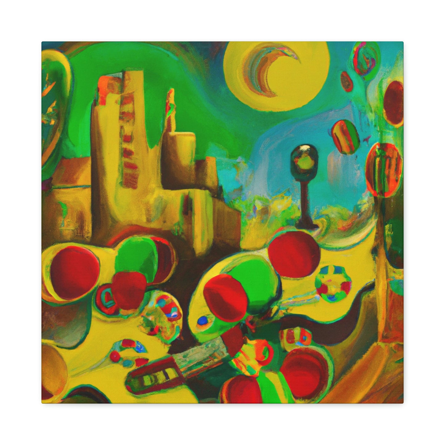 Rattle of Maracas - Canvas