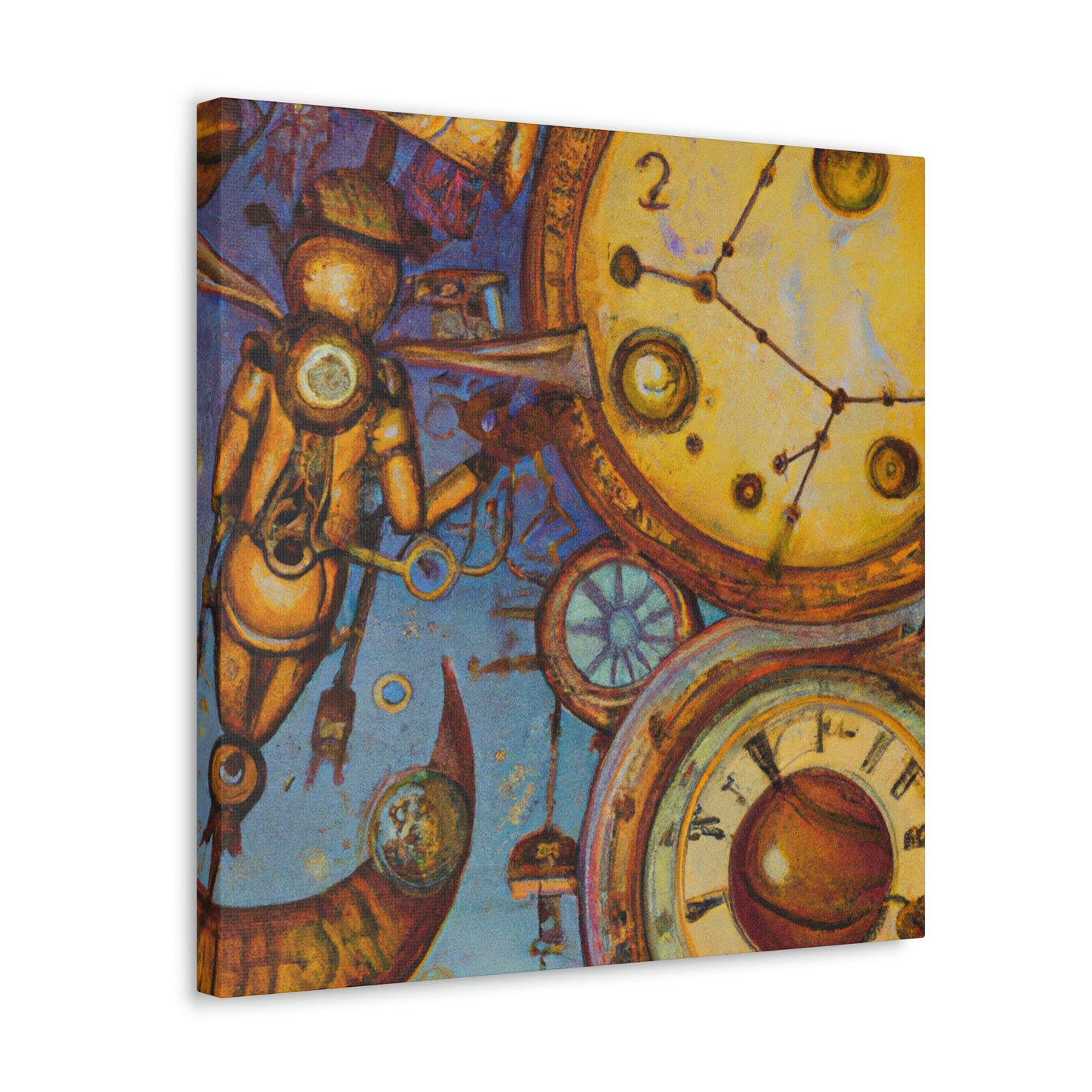 "Eternal Mercurial Clockwork" - Canvas