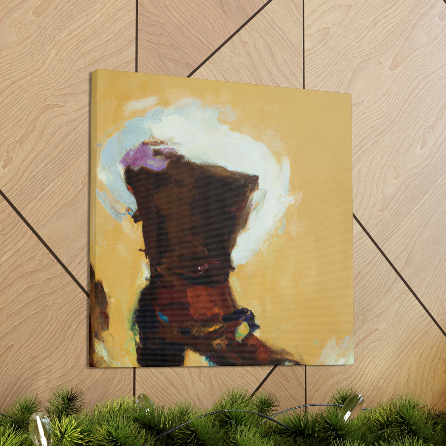 "Boot's Impressionist Dream" - Canvas