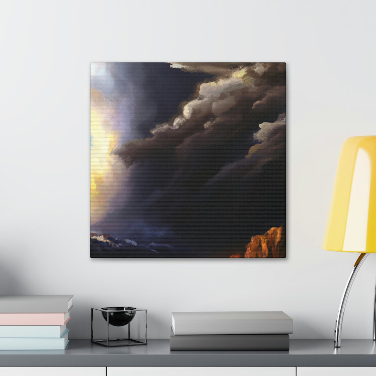 "Stormy Weather Ahead" - Canvas