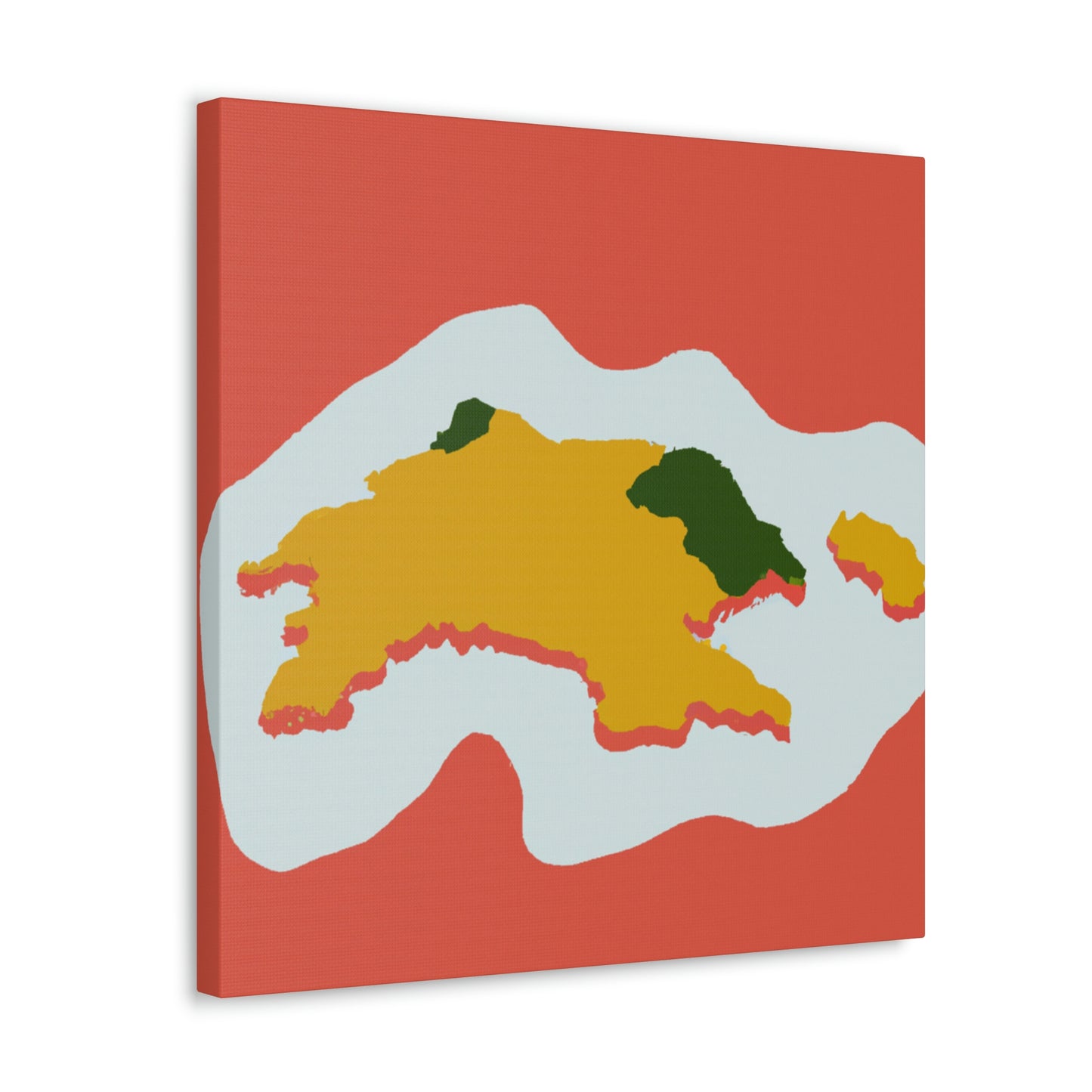 Archipelago in Minimalism - Canvas