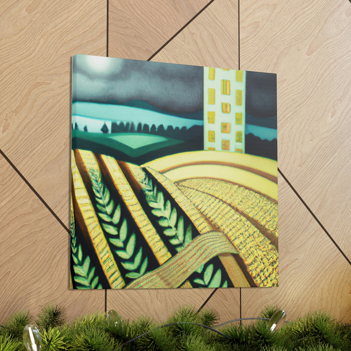 "Tranquil Wheat Harvest" - Canvas