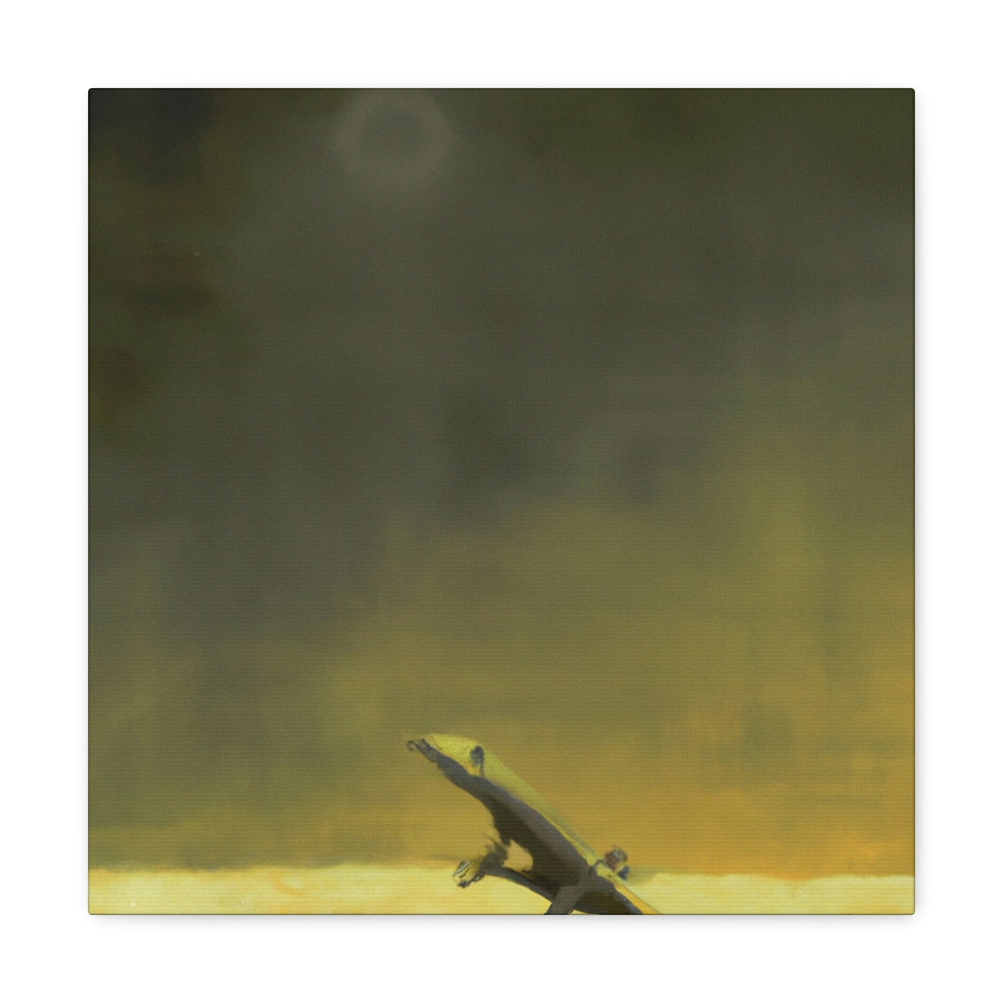 "Lizards in Simplicity". - Canvas