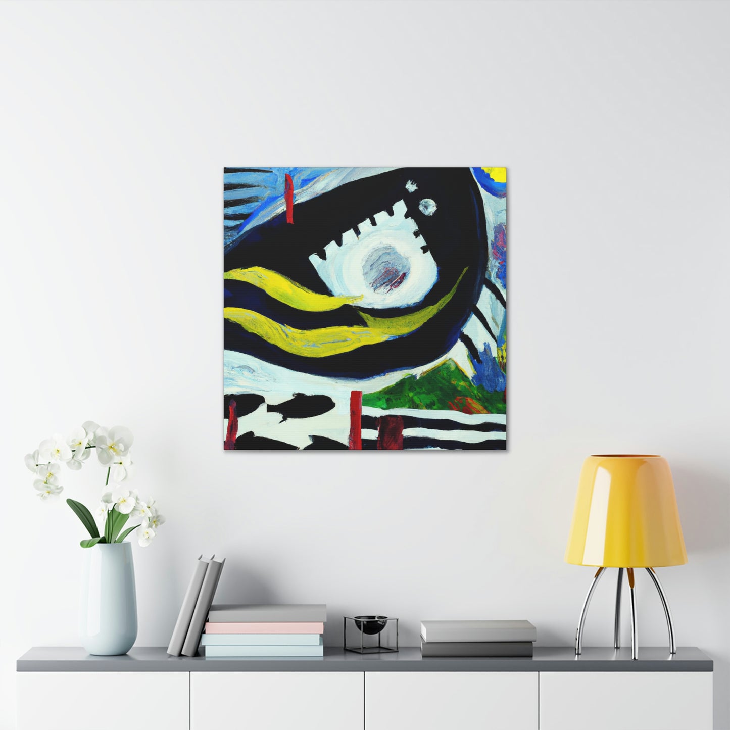 Whale in Repose - Canvas