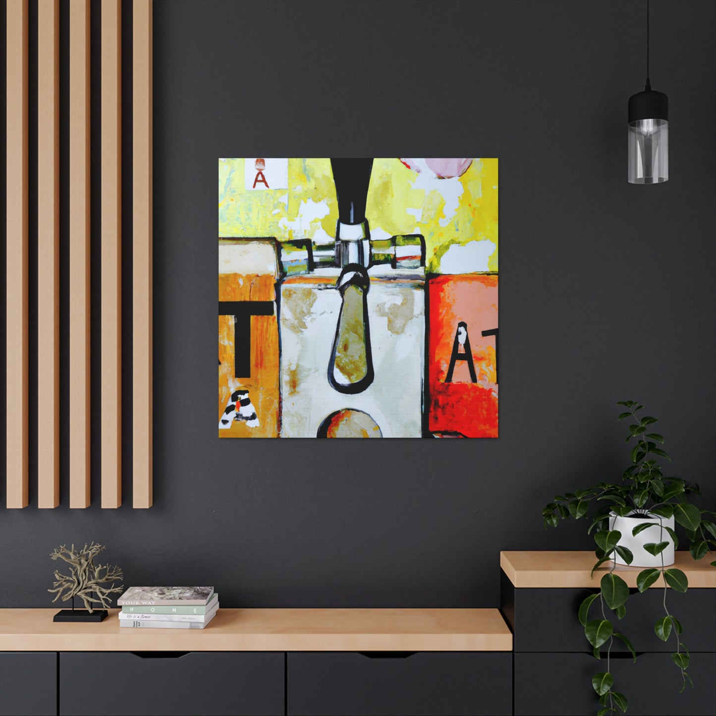 "The Tap's Allurement" - Canvas