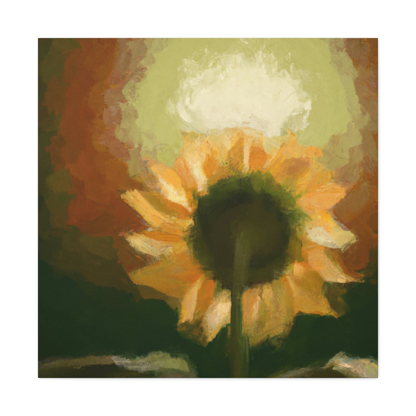 "Heavenly Sunflower Splendor" - Canvas