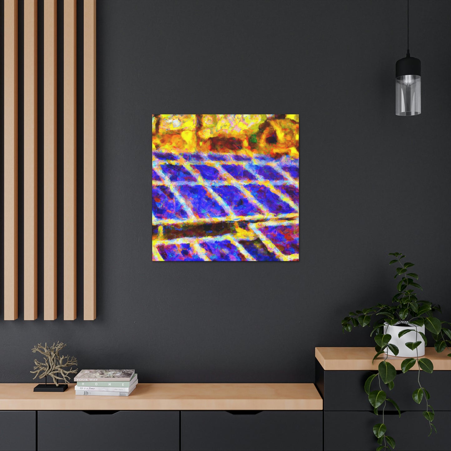 Solar Power Impressionism - Canvas