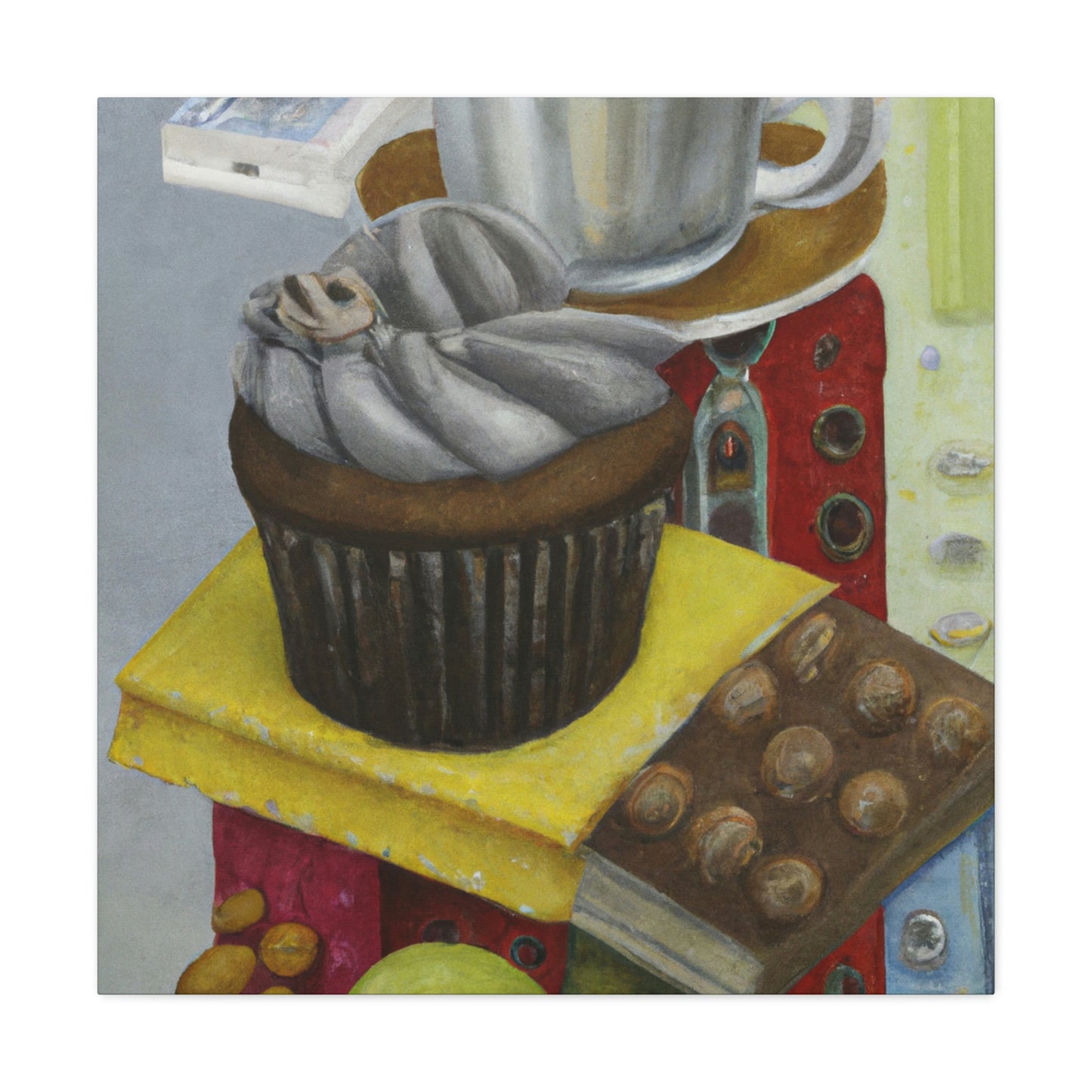 "Pastry Party Palette" - Canvas