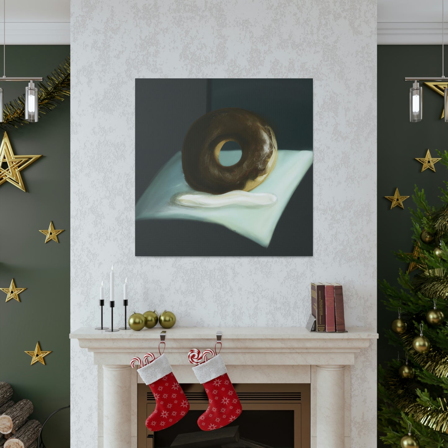 "The Donut Delight" - Canvas