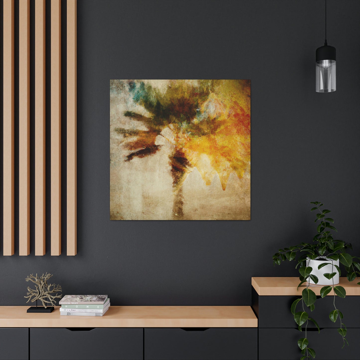 Palm Trees of Freedom - Canvas