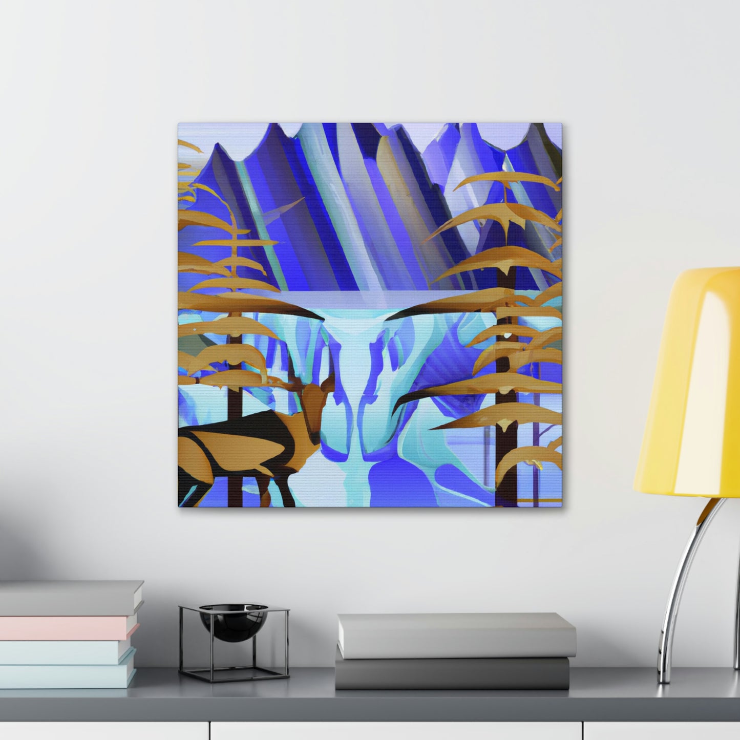 "Chamois of the Roaring Twenties" - Canvas