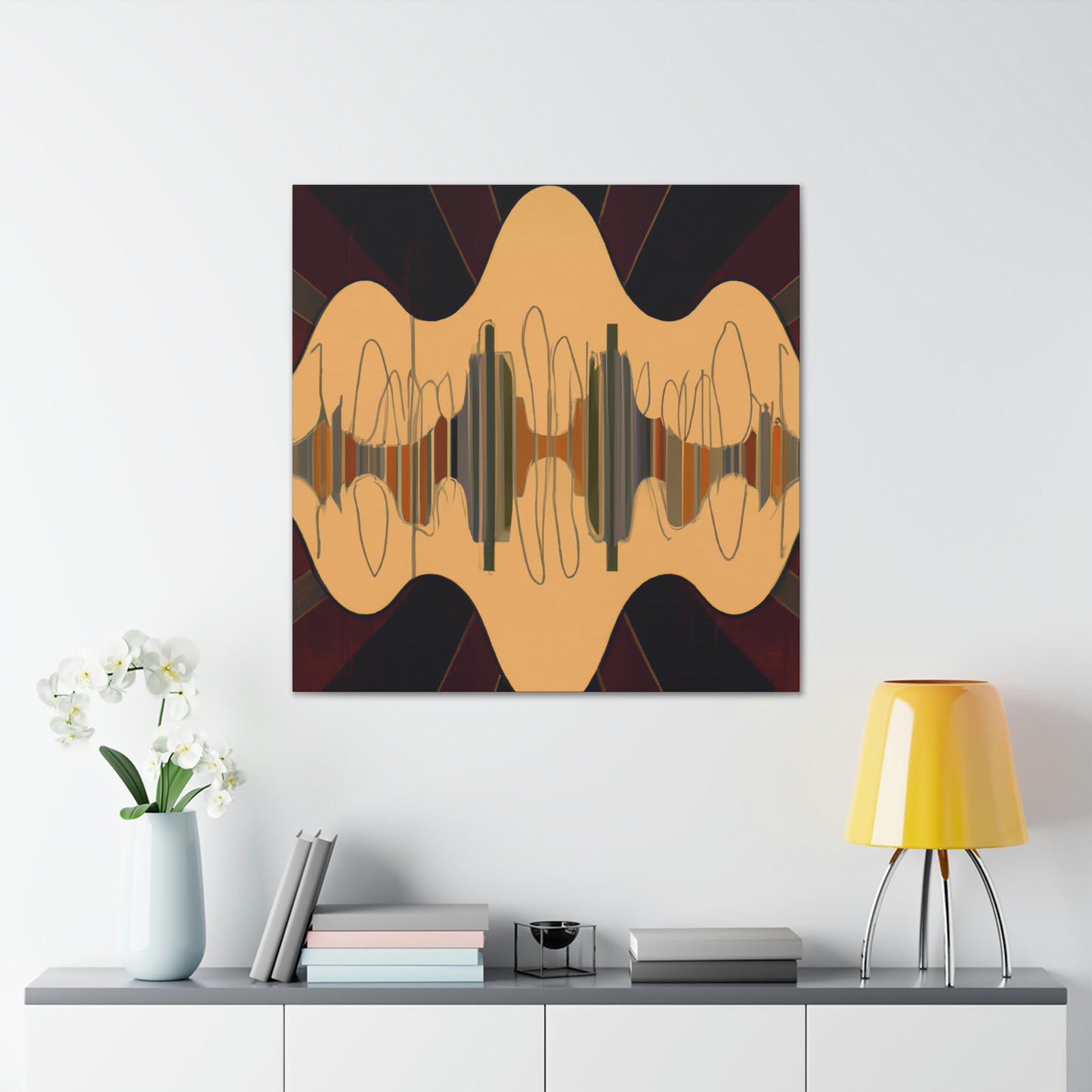 "Sing of Sound Waves" - Canvas