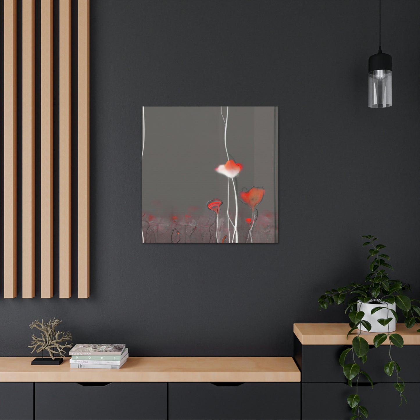 "Poppy Forever Blooming" - Canvas