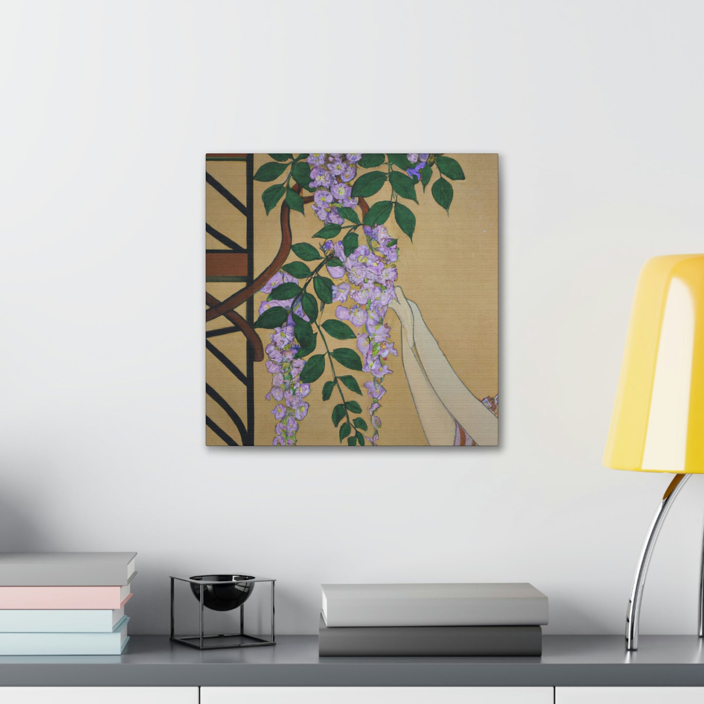 "Wisteria's Lavish Luster" - Canvas