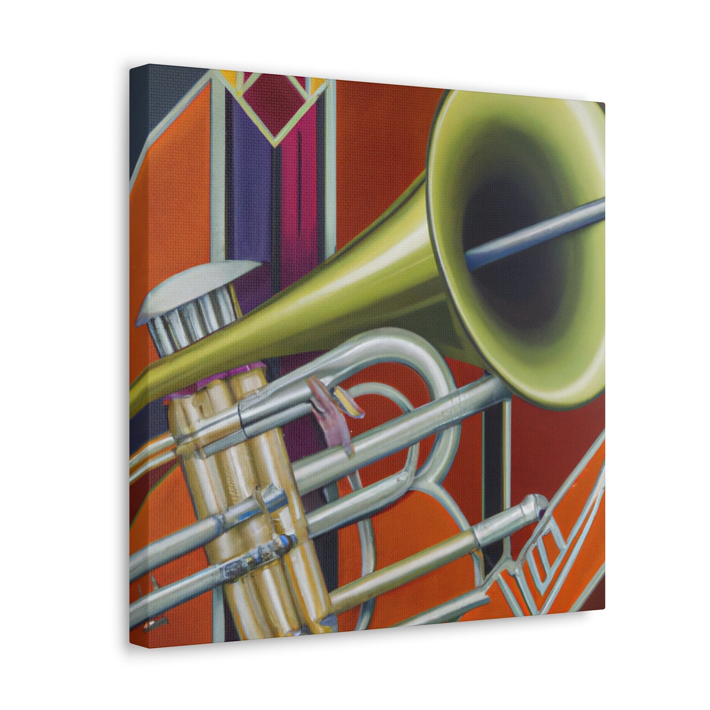 "Tuned Trumpet Symphony" - Canvas