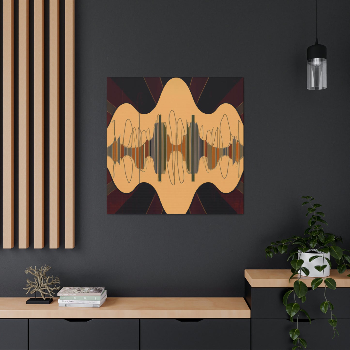 "Sing of Sound Waves" - Canvas