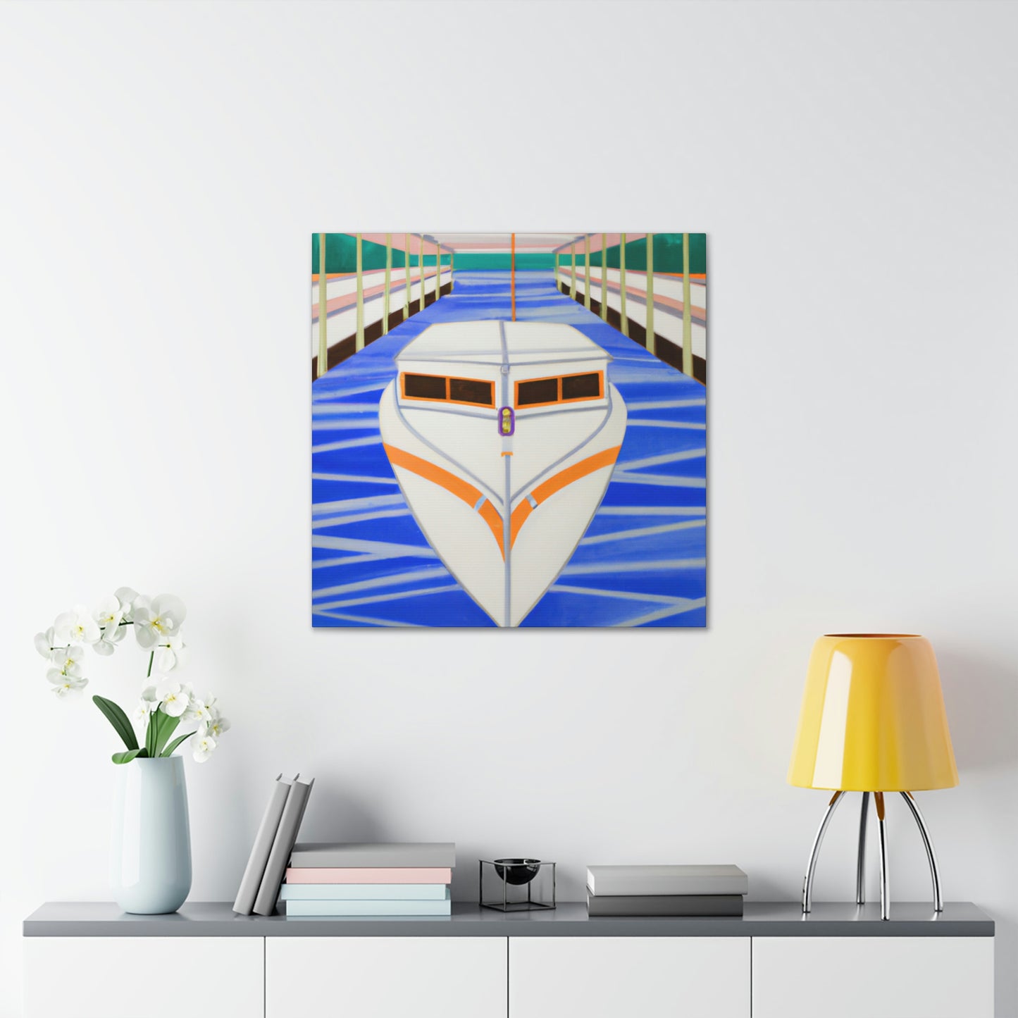 Sailors' Gleaming Jewel - Canvas