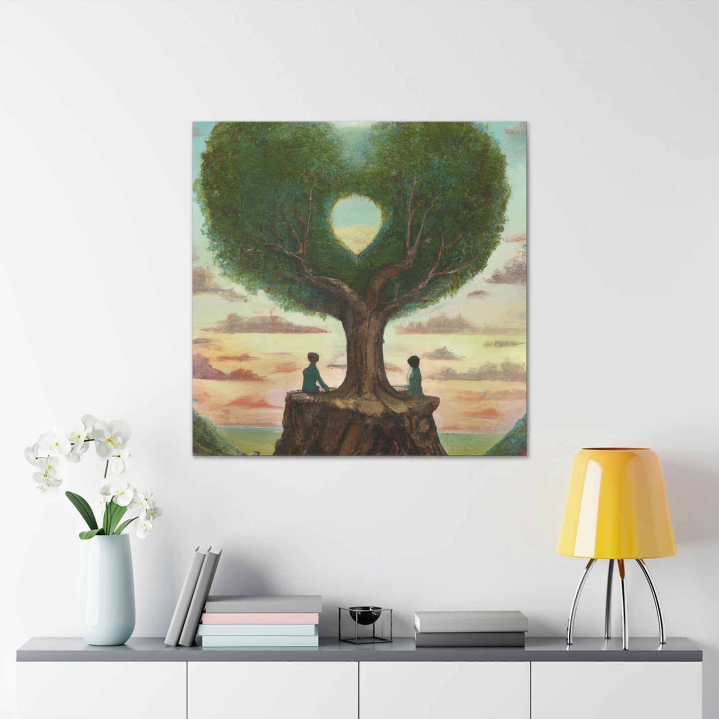 Love Tree Enchantment - Canvas