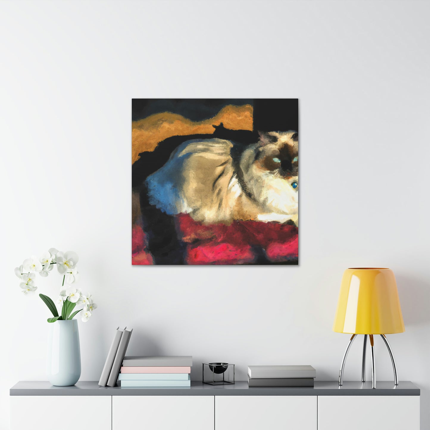 "Ragdoll in Fauvism" - Canvas