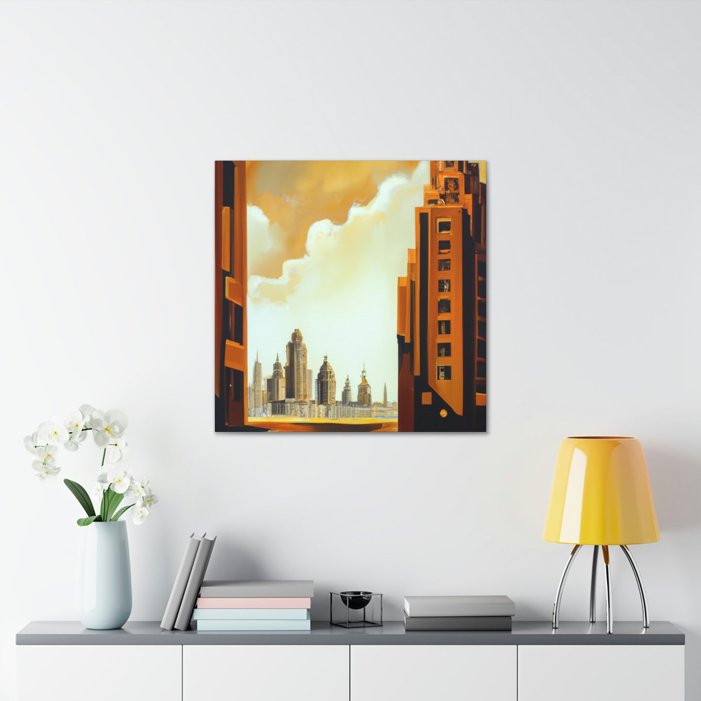 "Art Deco Masterpiece" - Canvas