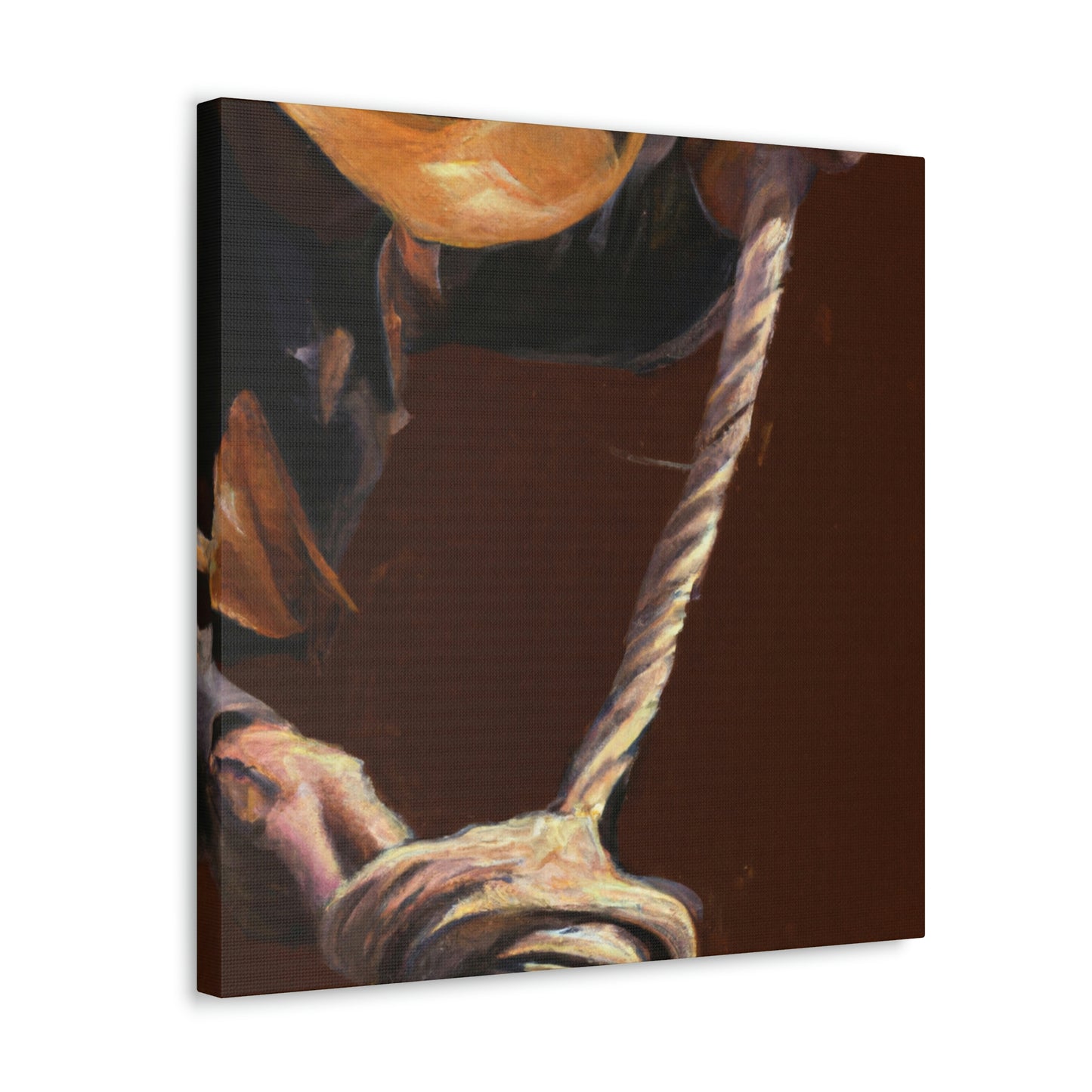 "Rope a Cowboy Dream" - Canvas