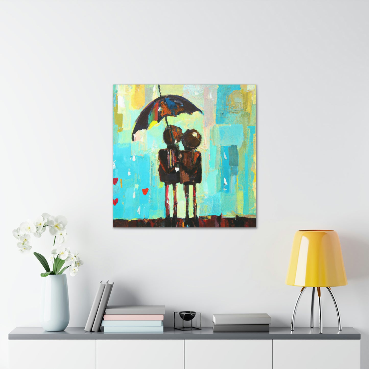 Love in the Rain - Canvas