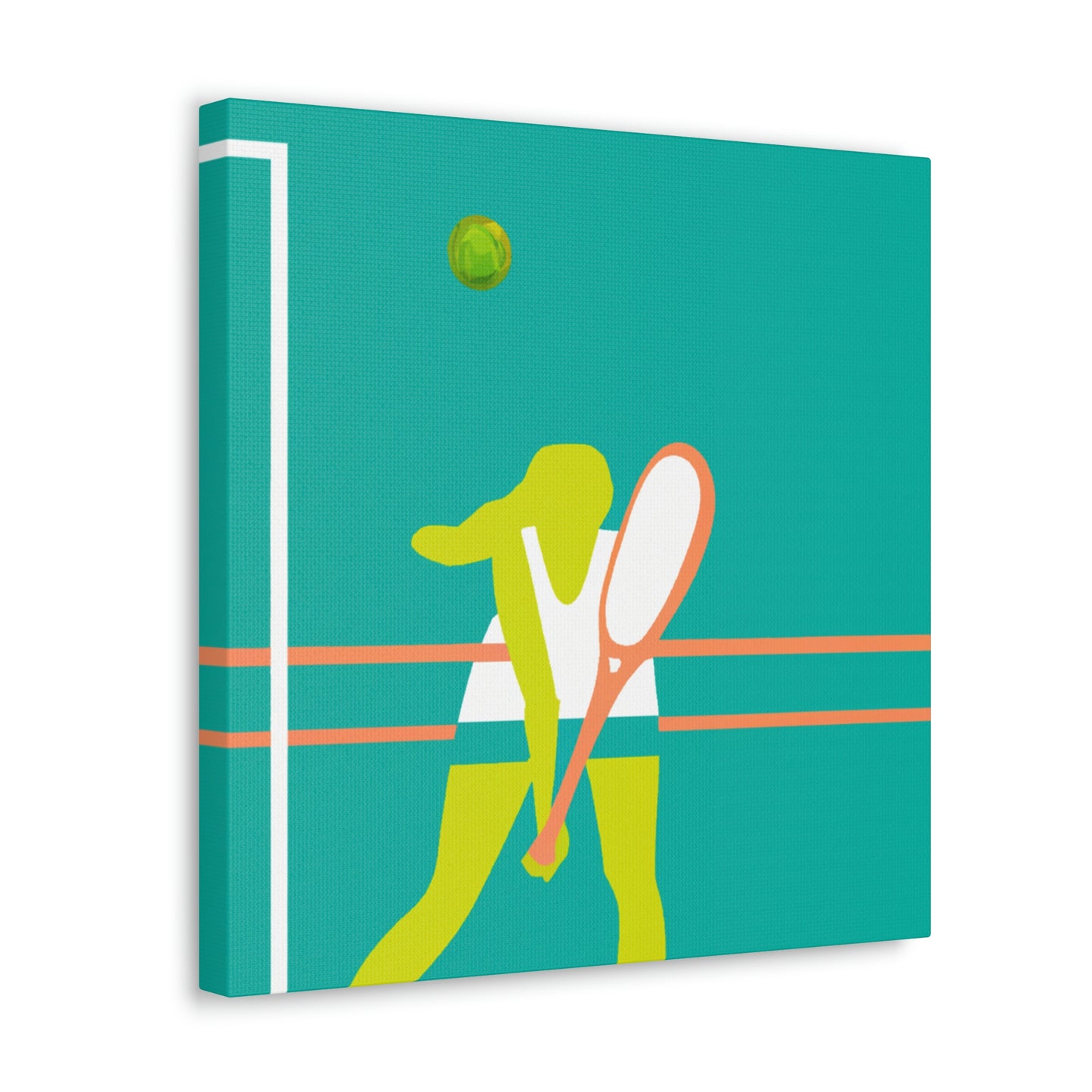 Tennis in Simplicity - Canvas