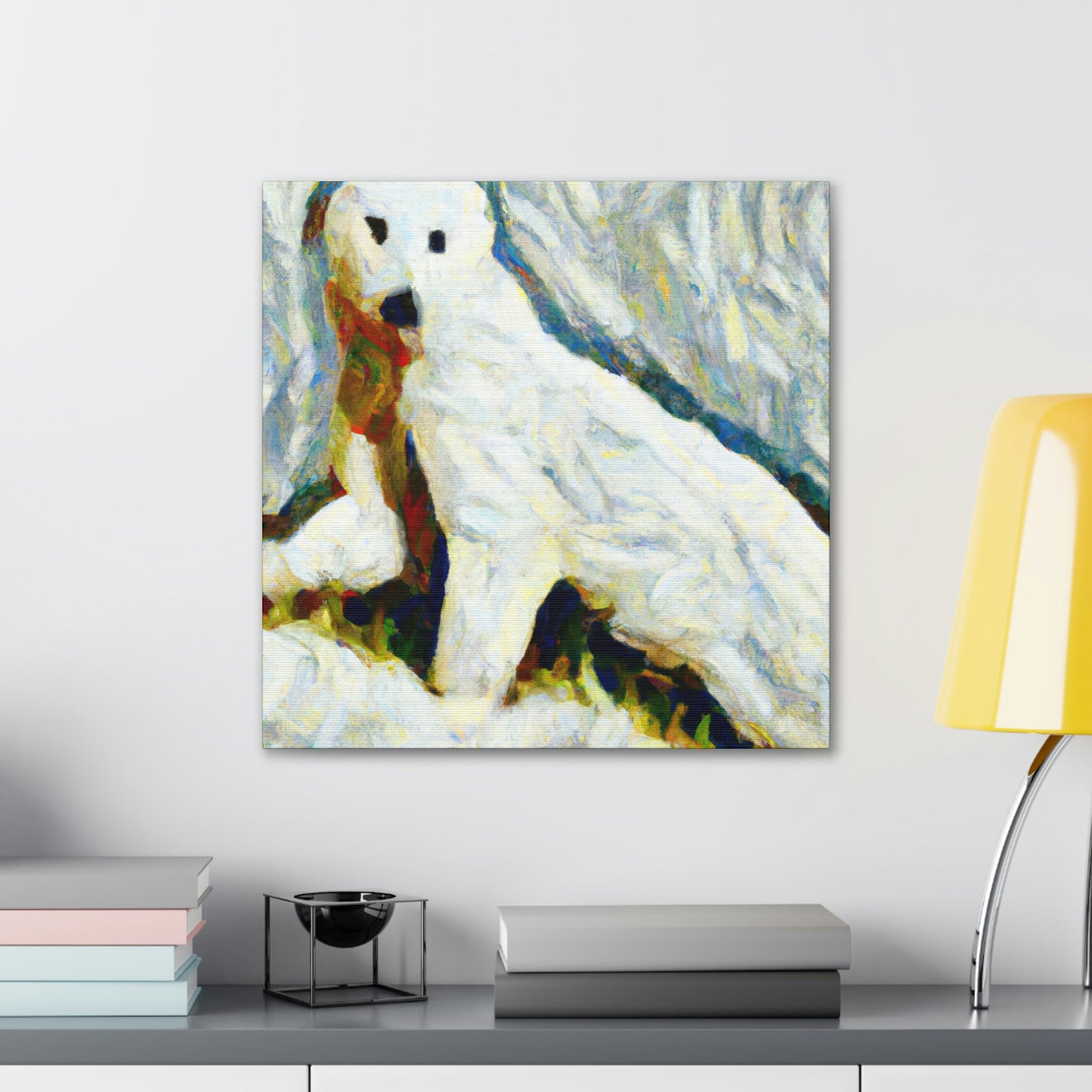 "Ermine's Majestic Splendor" - Canvas