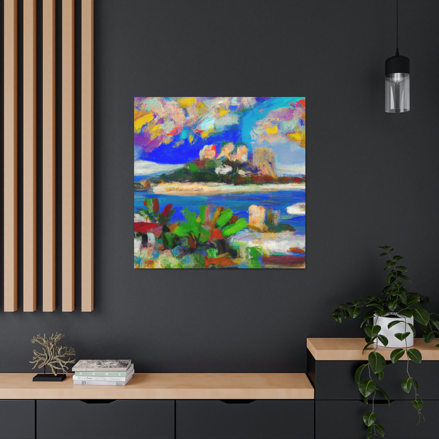 Island of Expressionism - Canvas