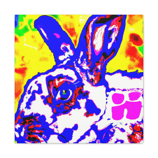 Rabbit in Pop Art - Canvas