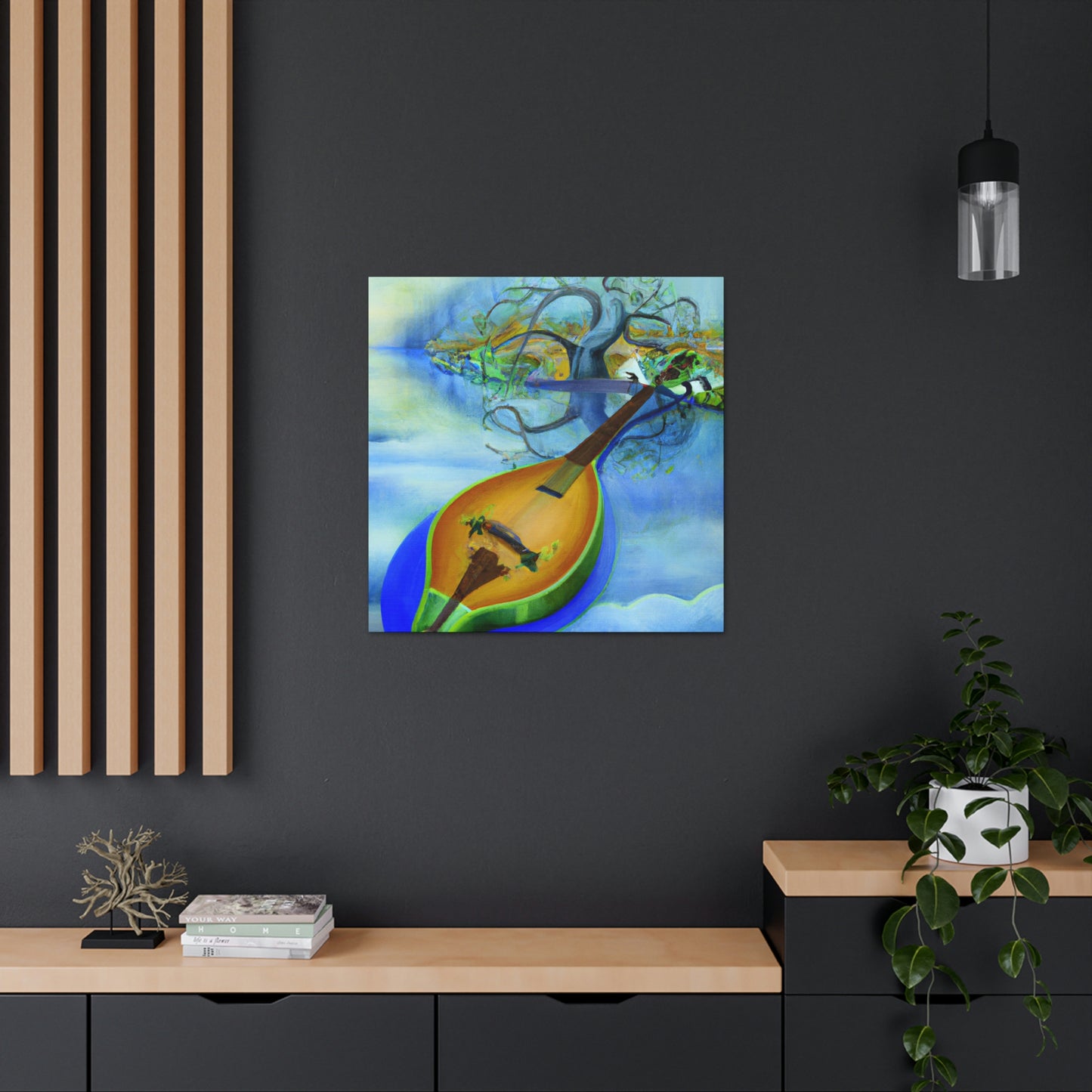 Mandolin's Surreal Dream - Canvas