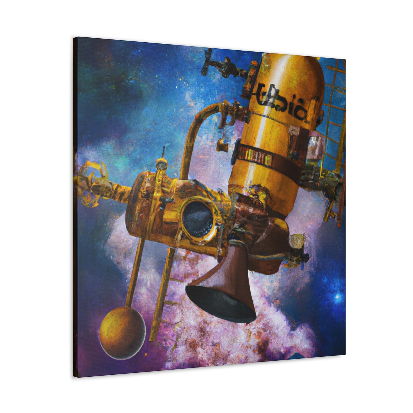 Hubble Through a Lens - Canvas