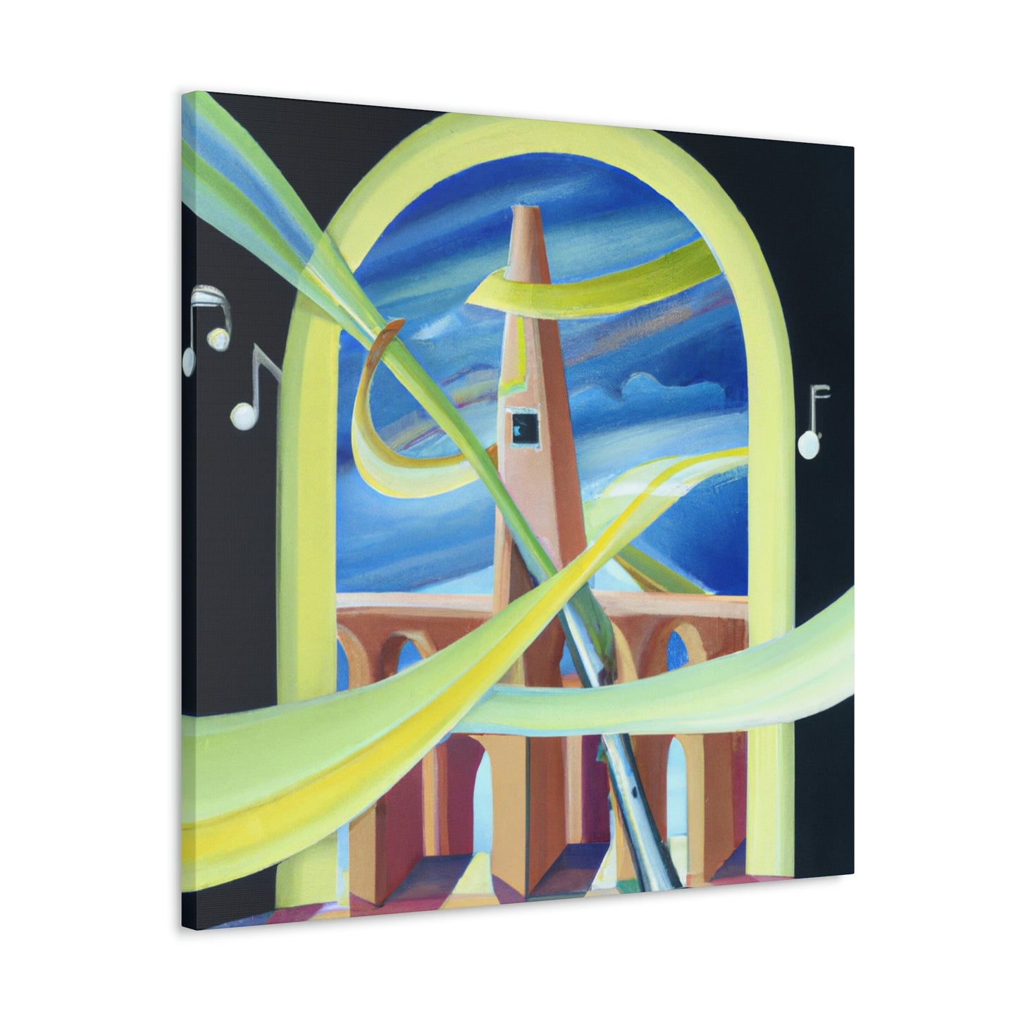 "Flute Player's Refrain" - Canvas