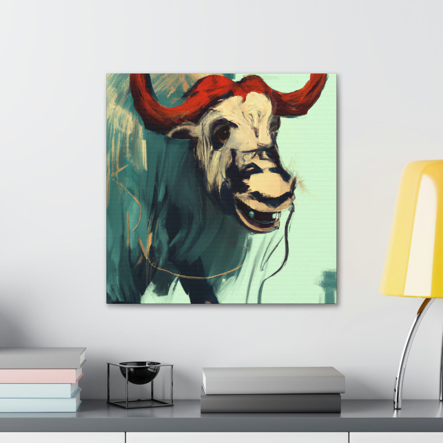 Yaks in the Wilderness - Canvas