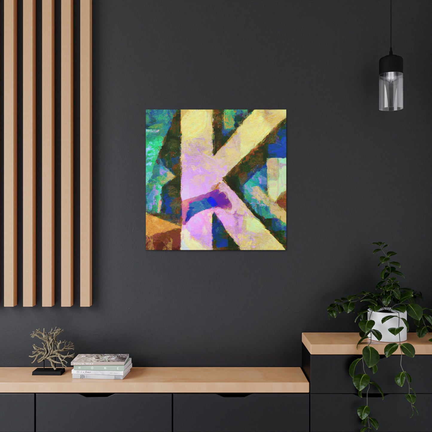 "Kaleidoscopic Color Spectrum" - Canvas