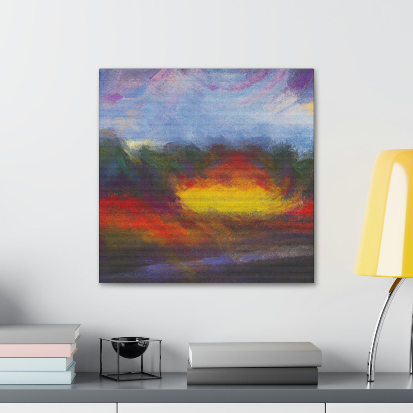 Dawn of Floral Beauty - Canvas